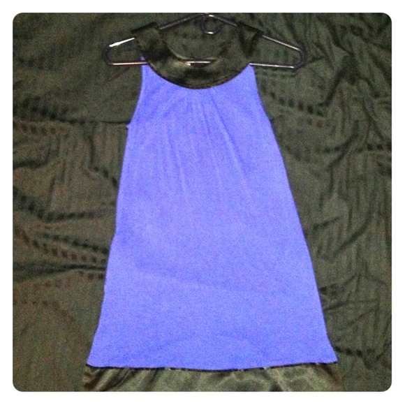Blue dress from express
