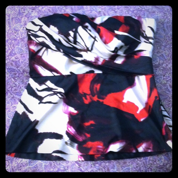 Bebe multi color top