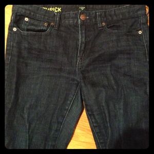 J crew toothpick jeans