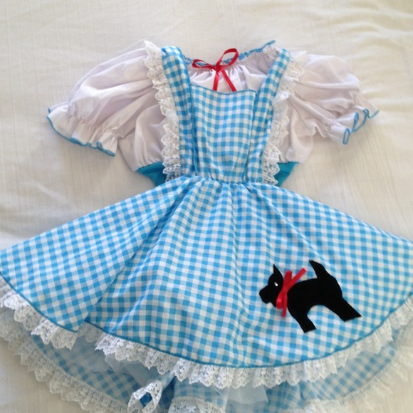 Girls small Dorothy costume.