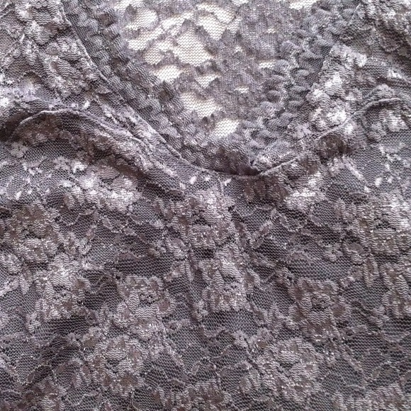 ❌BUNDLED❌H&M Gray Bodycon Lace Dress - Picture 2 of 2