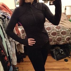 Black Lululemon Athletica Jacket