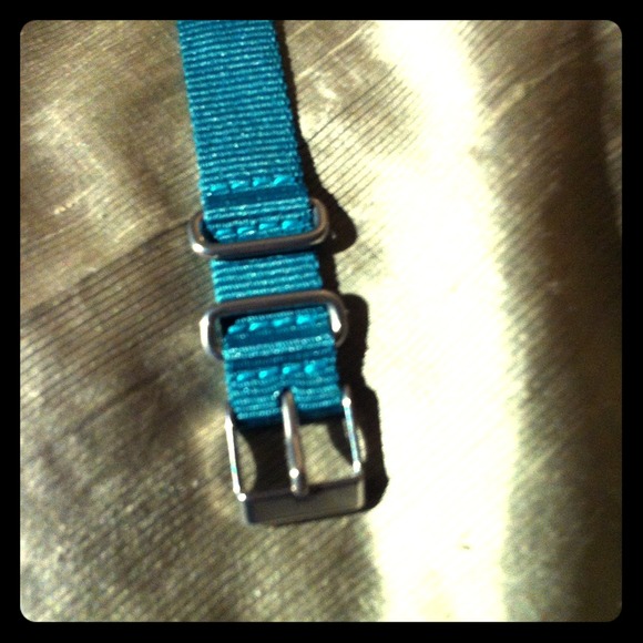 Teal/bottle green Timex NATO watch strap 16 mm