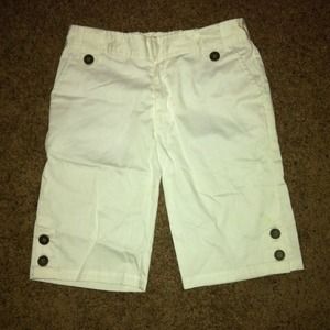White short pants