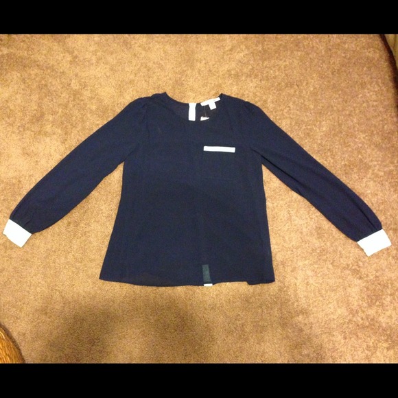 Blue long sleeve shirt - Picture 2 of 3