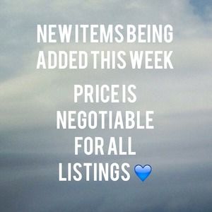 New items this week!!