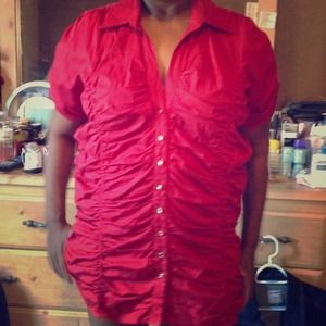 Burgundy Crop Design with crystal accent buttons