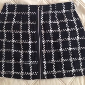 Checkered skirt