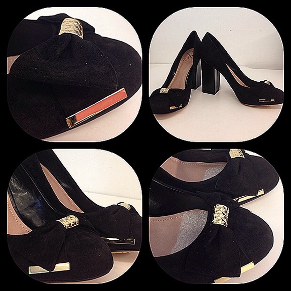 SOLD IN BUNDLE Vince Camuto black velvet pumps - Picture 3 of 4