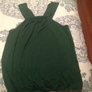 Hunter green tank