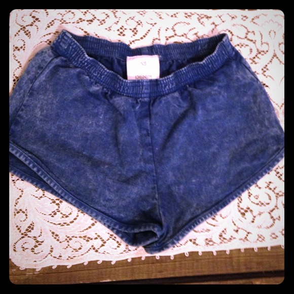 AMERICAN APPAREL ACID WASH SHORTS