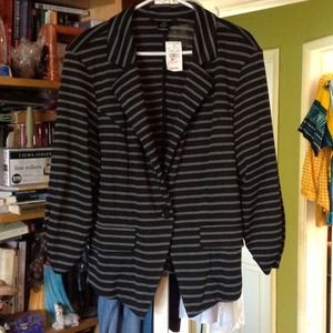 Black and charcoal Jacket