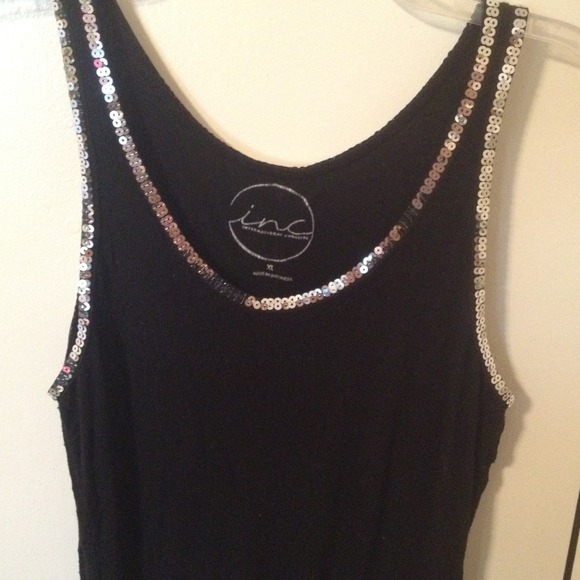 👏SOLD👏INC tank top sz xl with sequence