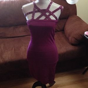 Purple Bebe dress