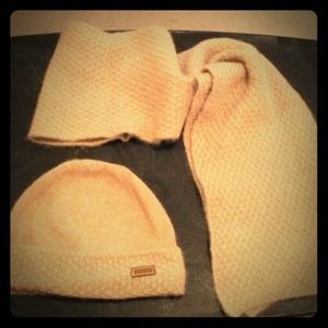 Coach beanie & scarf *SOLD IN BUNDLE*