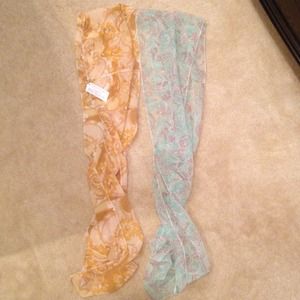 BUNDLE FOR MRS G! Set of 2 scarves