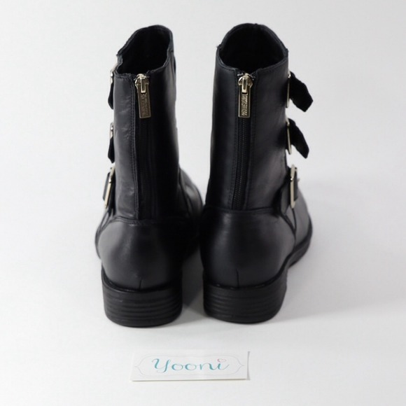 Kenneth Cole Boots with 3 Buckles - Picture 3 of 4