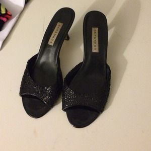 Sequin Kitten Heels