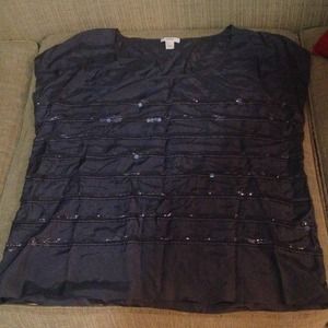 J Crew sequined top!