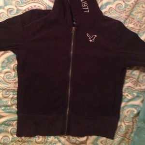 American Eagle Fleece Zip Up Hoodie
