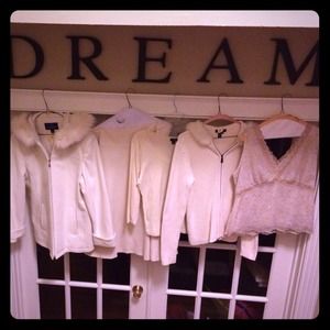 5 piece winter white set