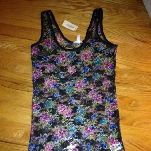 Lace tank