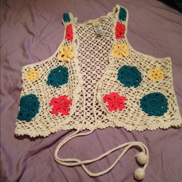 Crochet vest