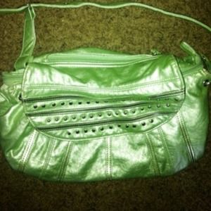 Light Green Leather Purse