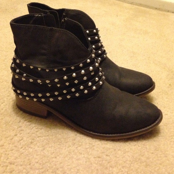 Studded Booties