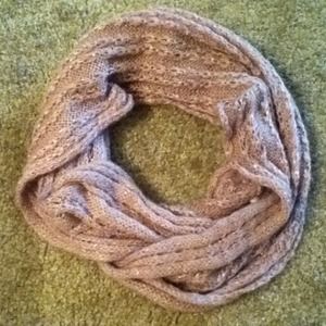Knit infinity scarf