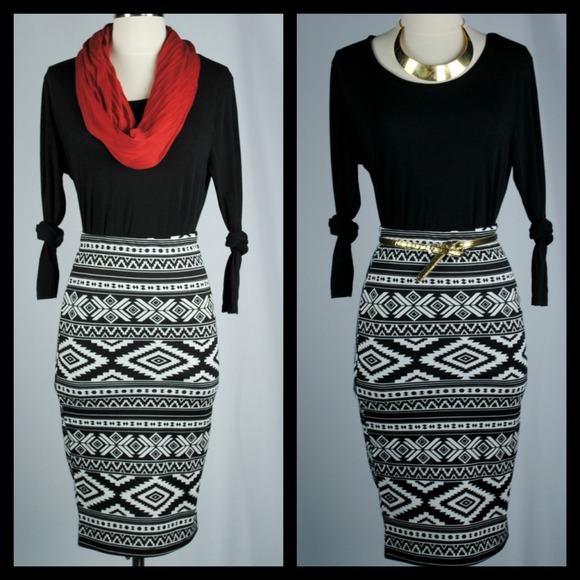 Beautiful Tribal Skirt NWOT