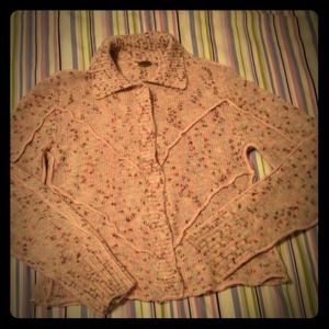 SOLD in a bundle. Unique multicolor cardigan.