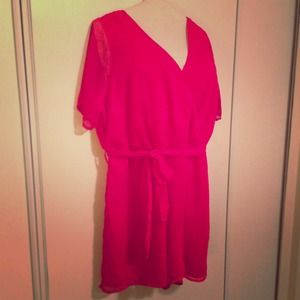 🔥REDUCED🔥 ASOS Curve Raspberry Romper