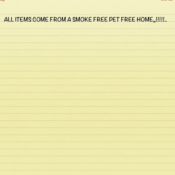SMOKE FREE PET FREE HOME