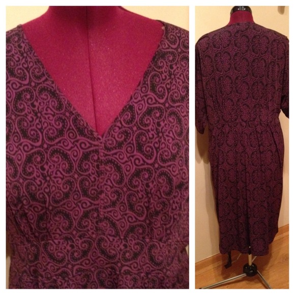 Sagharbor paisley print dress