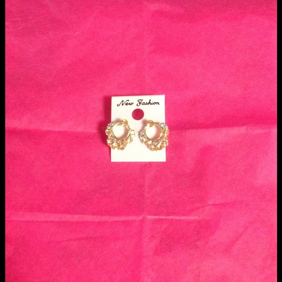 💎NWT bling bling earrings💎 - Picture 2 of 2