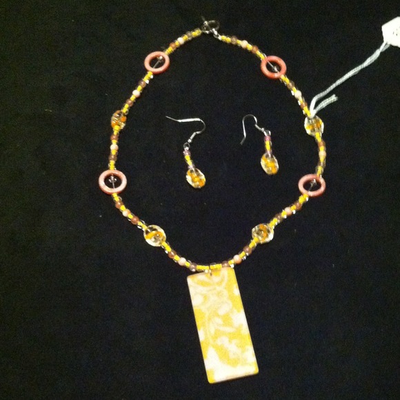 Handmade Necklace/Earring Set