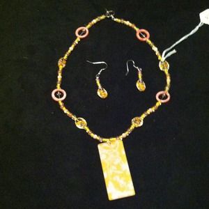 Handmade Necklace/Earring Set
