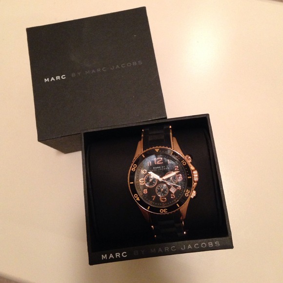 Black and gold  watch Marc by Marc Jacobs