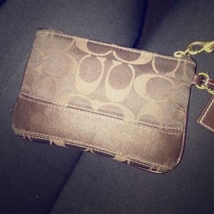 Coach wristlet
