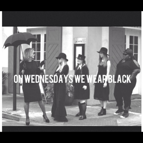 Wear Black Wednesdays