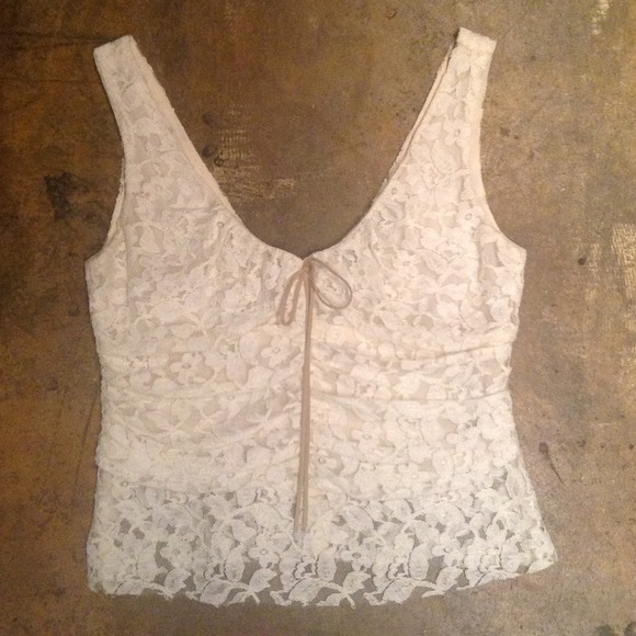 Fiona London Lace Tank - Picture 1 of 4