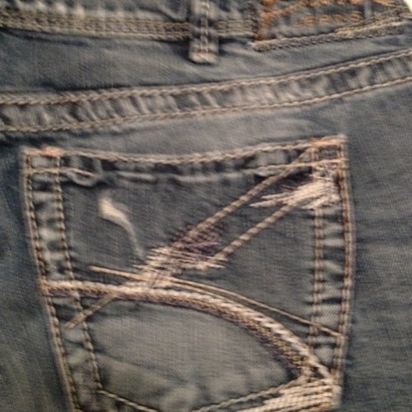 Very well worn Silver jeans size 14/L32