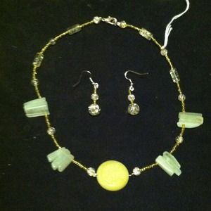 Handmade Necklace/Earring Set