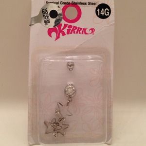 Dangling Star Belly Ring