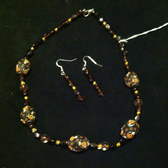 Handmade Necklace/Earring Set