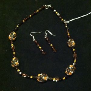 Handmade Necklace/Earring Set