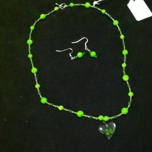 Handmade Necklace/Earring Set