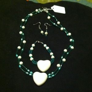 Handmade Necklace/Earring/Bracelet Set