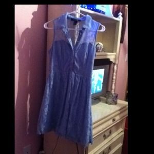 On hold! Light blue lacy dress